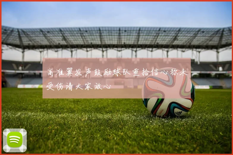 高准翼发声鼓励球队重拾信心称未受伤请大家放心